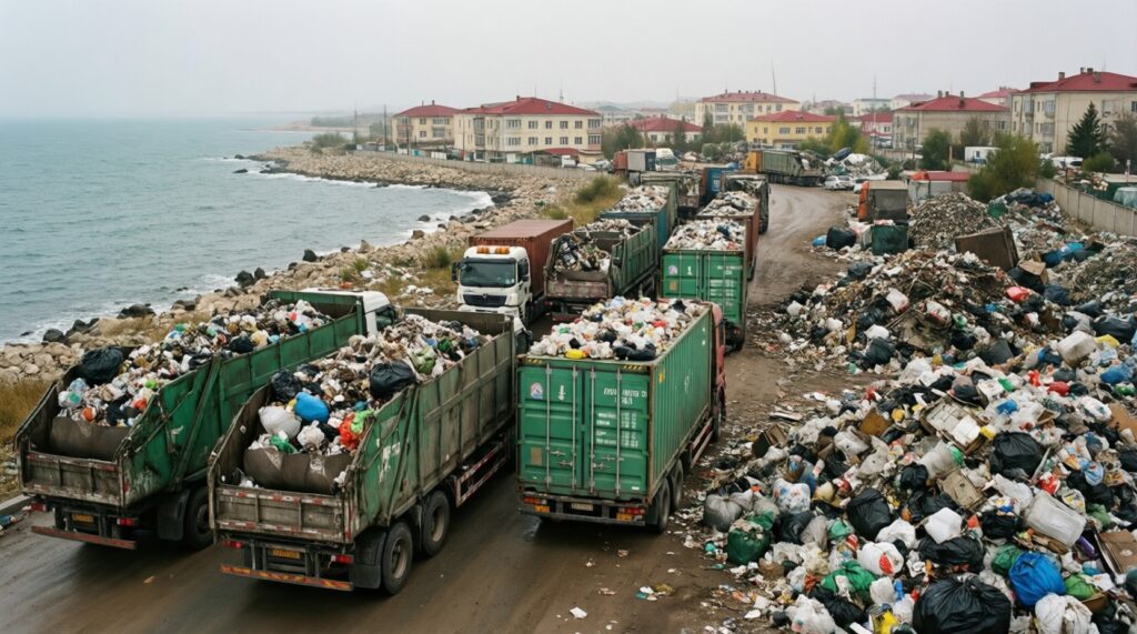 Экология: состояние Каспийского побережья, мусорная реформа, воздух и вода - что происходит - иллюстрация
