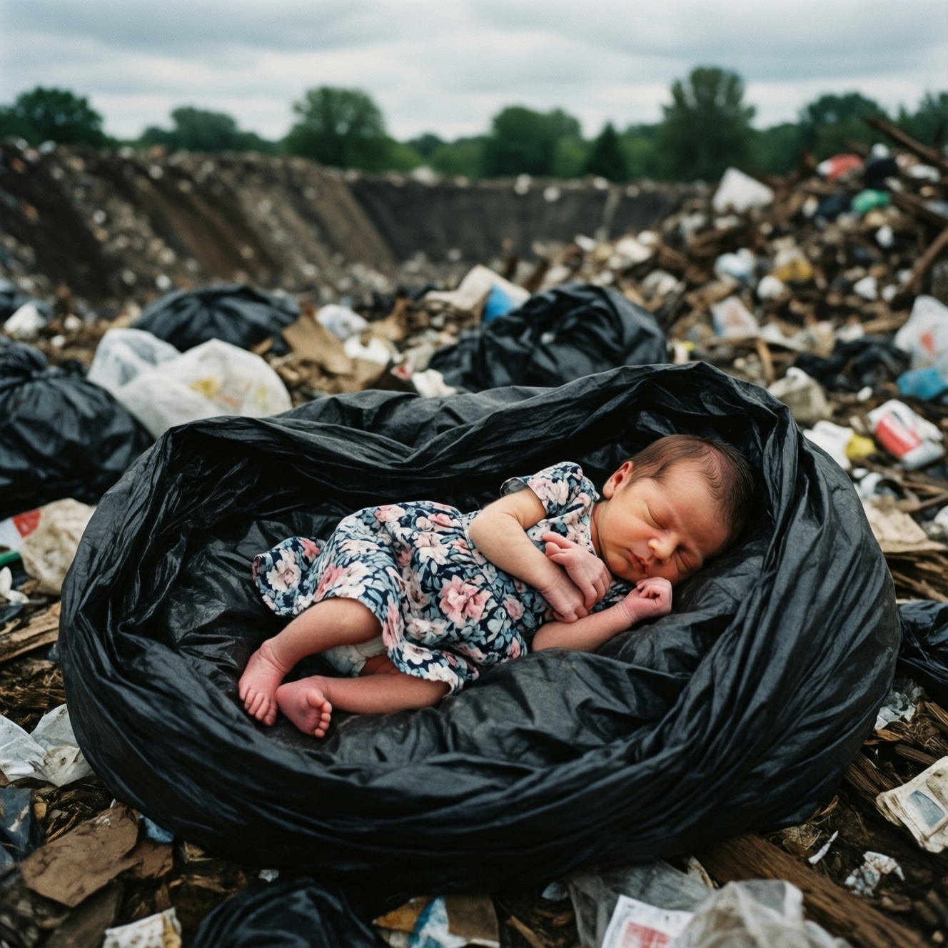 В Дагестане разыскивают женщину, оставившую новорождённого на свалке под Хасавюртом