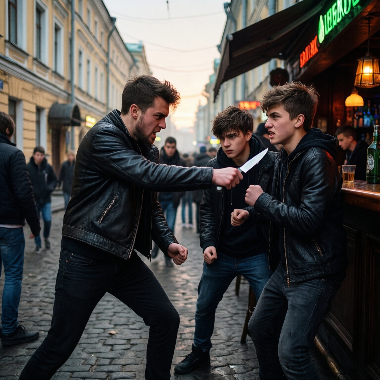 Поножовщина в центре Москвы: конфликт у бара и дело о покушении на убийство